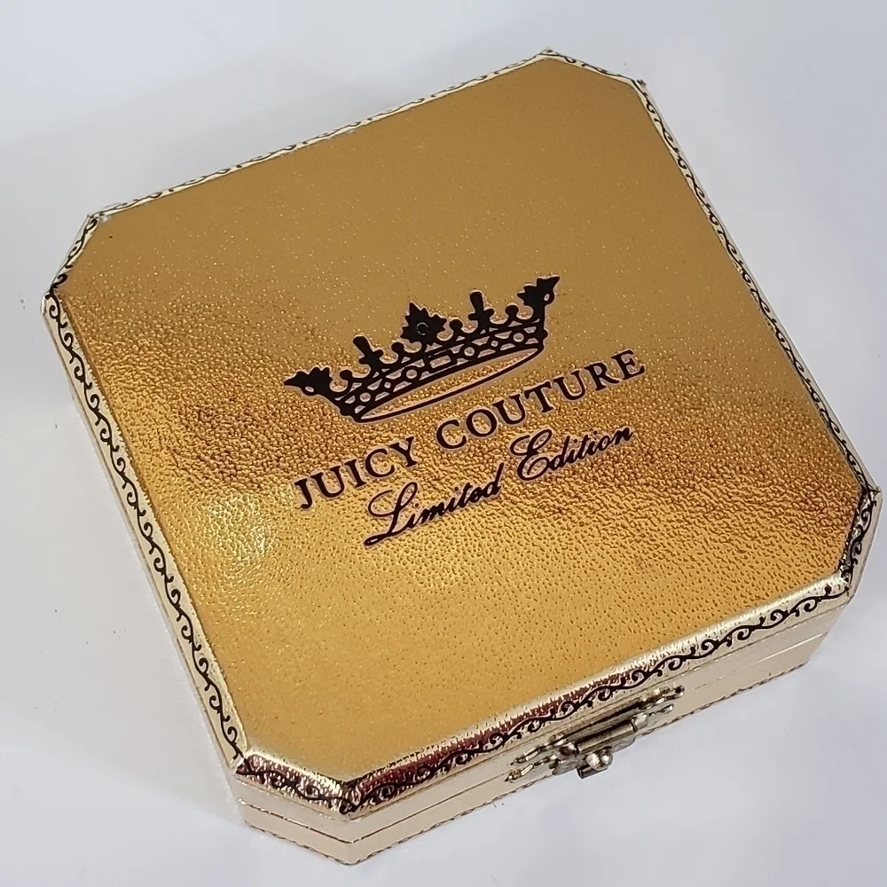 NEW Juicy Couture Limited Edition Rhinestone Snowflake Pendant Necklace 2009 - Picture 5 of 7